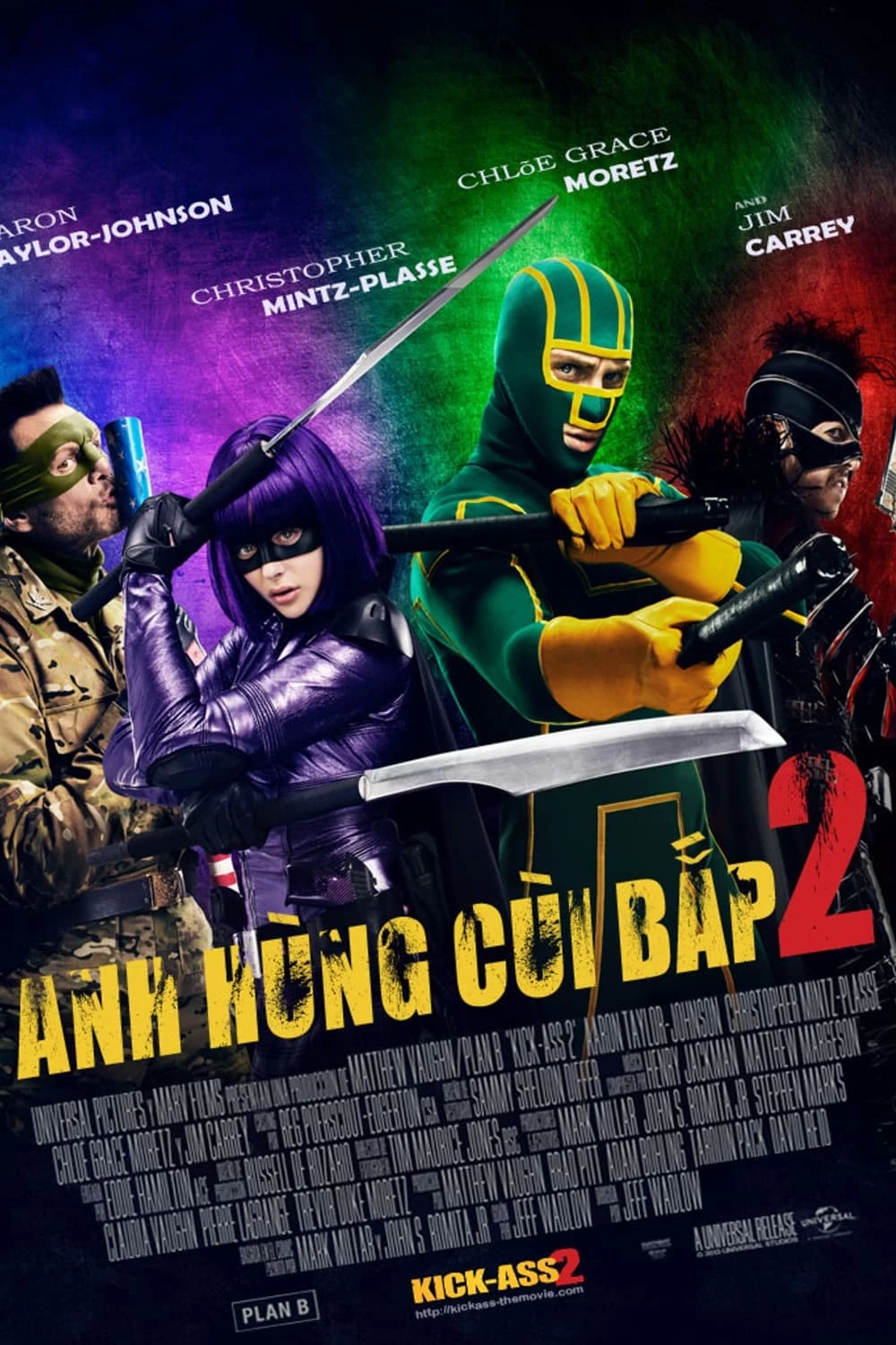 Xem phim Anh Hùng Cùi Bắp 2 - Kick-Ass 2 (2013)