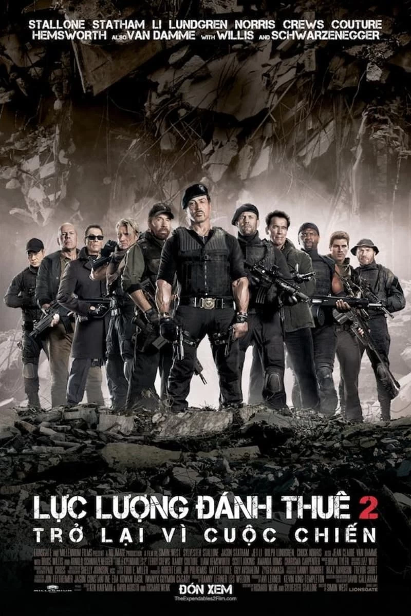 Biệt Đội Đánh Thuê 2 | The Expendables 2 (2012)