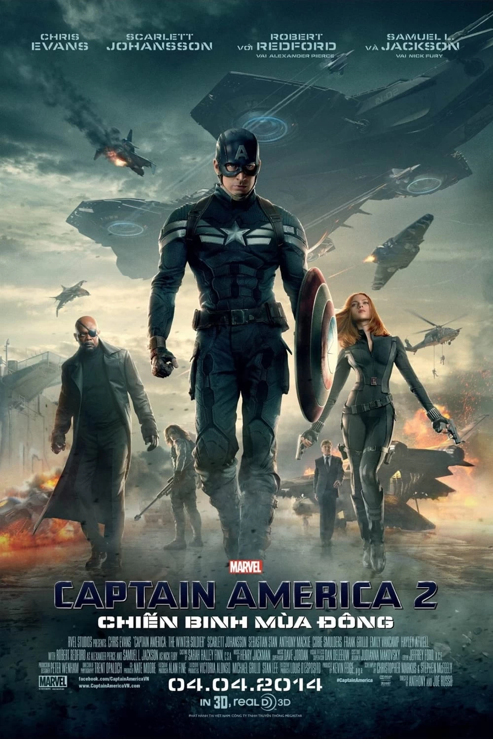 Xem phim Captain America: Chiến Binh Mùa Đông - Captain America: The Winter Soldier (2014)