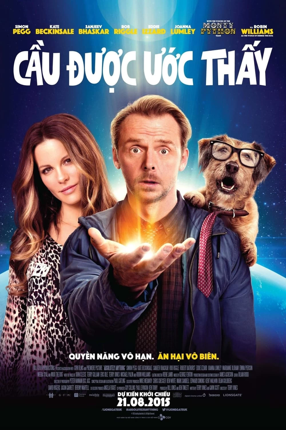 Cầu Được Ước Thấy | Absolutely Anything (2015)