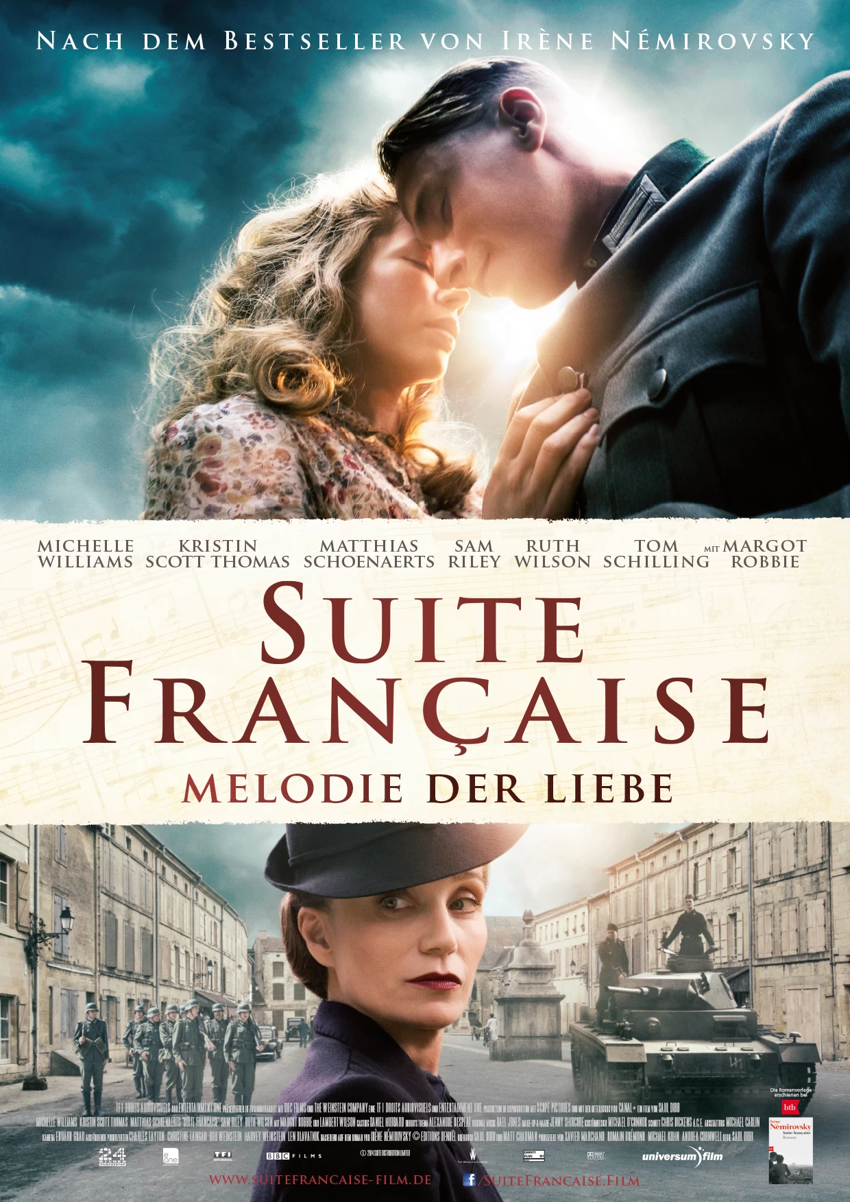 Xem phim Chuyện Tình Thời Chiến - Suite Francaise (2014)