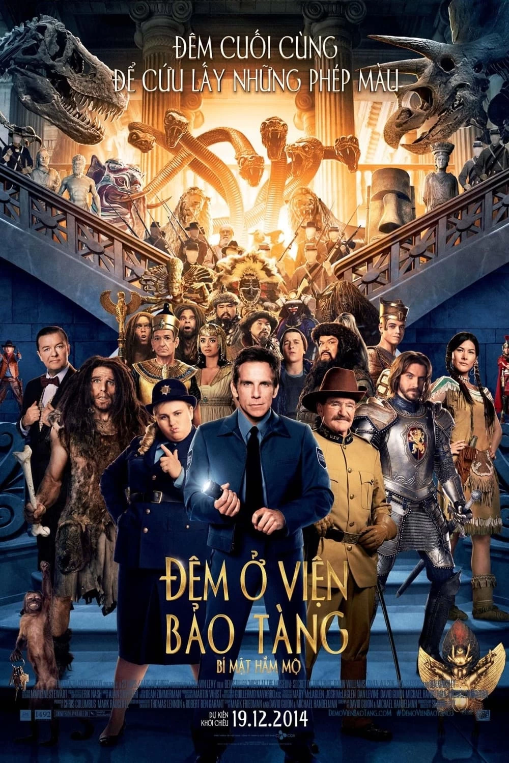 Đêm Ở Viện Bảo Tàng: Bí Mật Hầm Mộ | Night at the Museum: Secret of the Tomb (2014)