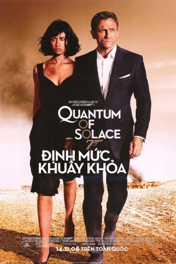 Điệp Viên 007: Định Mức Khuây Khỏa | Quantum of Solace (2008)