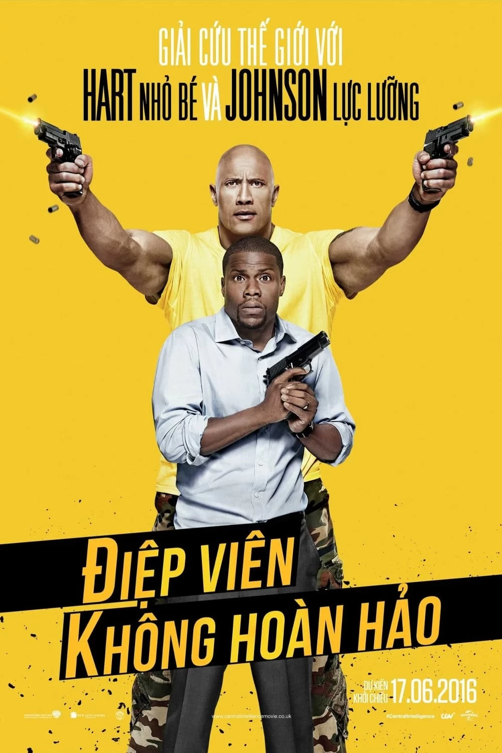 Điệp Viên Không Hoàn Hảo | Central Intelligence (2016)