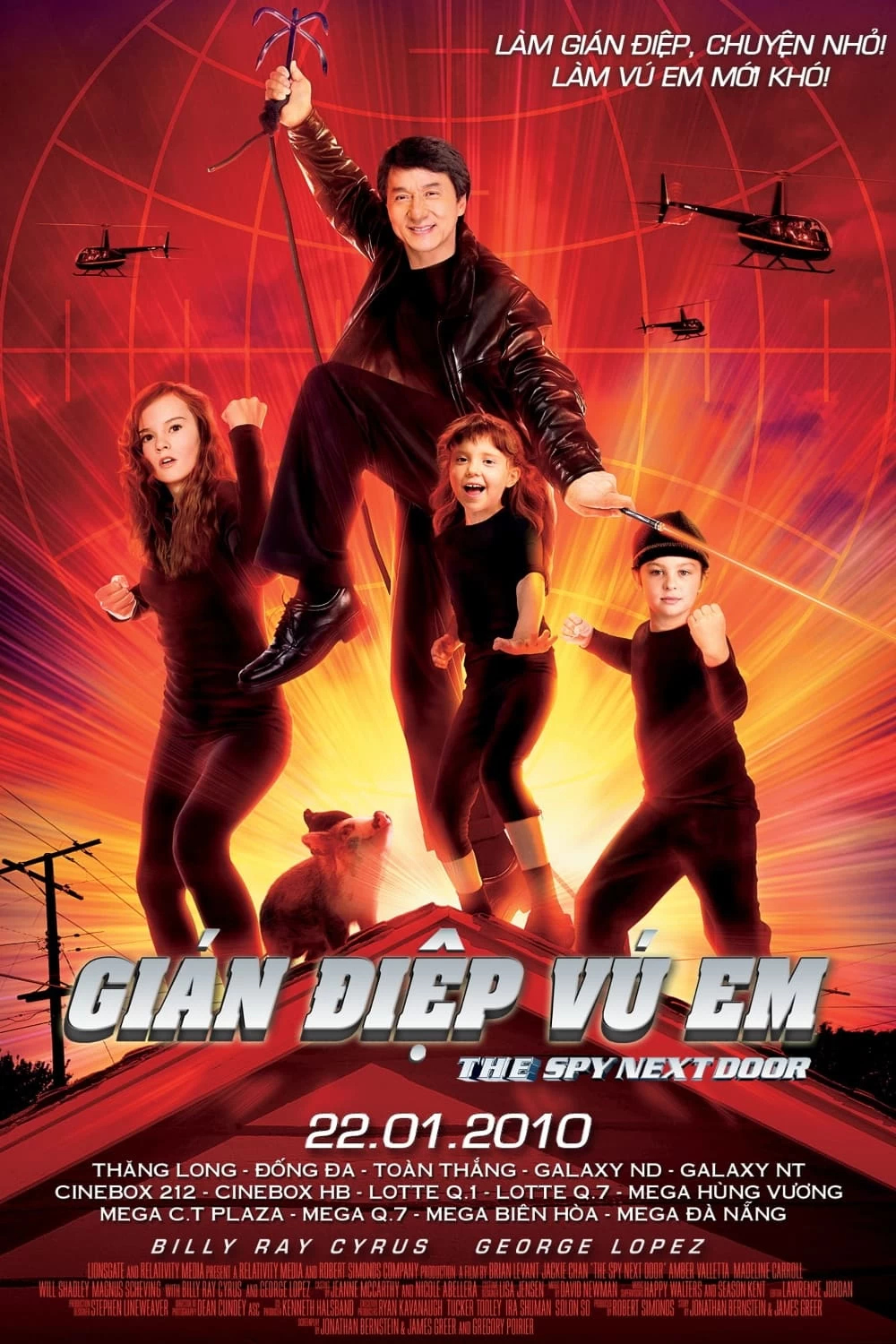 Xem phim Gián Điệp Vú Em - The Spy Next Door (2010)