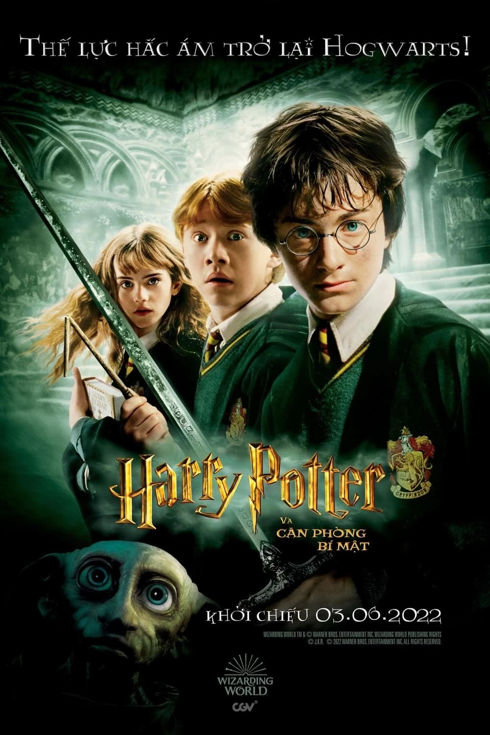 Xem phim Harry Potter và Căn Phòng Bí Mật - Harry Potter and the Chamber of Secrets (2002)