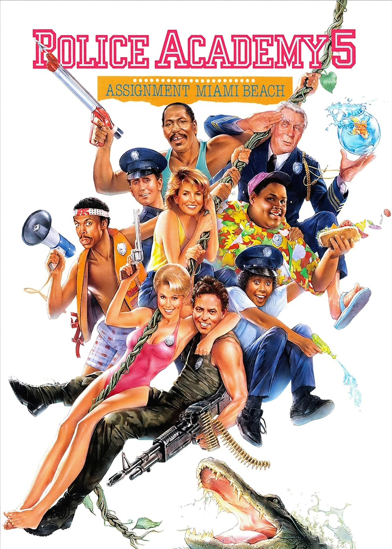 Học Viện Cảnh Sát 5 | Police Academy 5: Assignment: Miami Beach (1988)