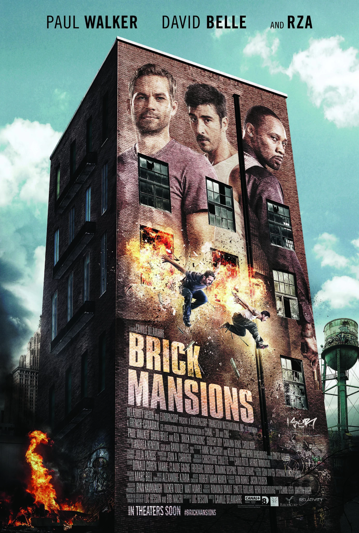 Xem phim Khu Nguy Hiểm - Brick Mansions (2014)