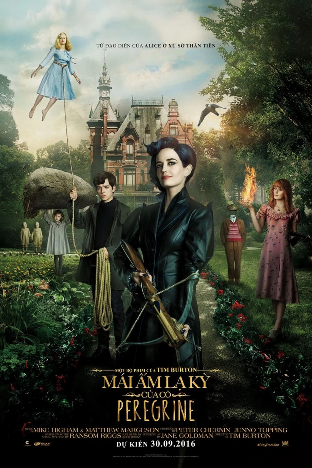 Xem phim Mái Ấm Lạ Kỳ Của Cô Peregrine - Miss Peregrine's Home for Peculiar Children (2016)