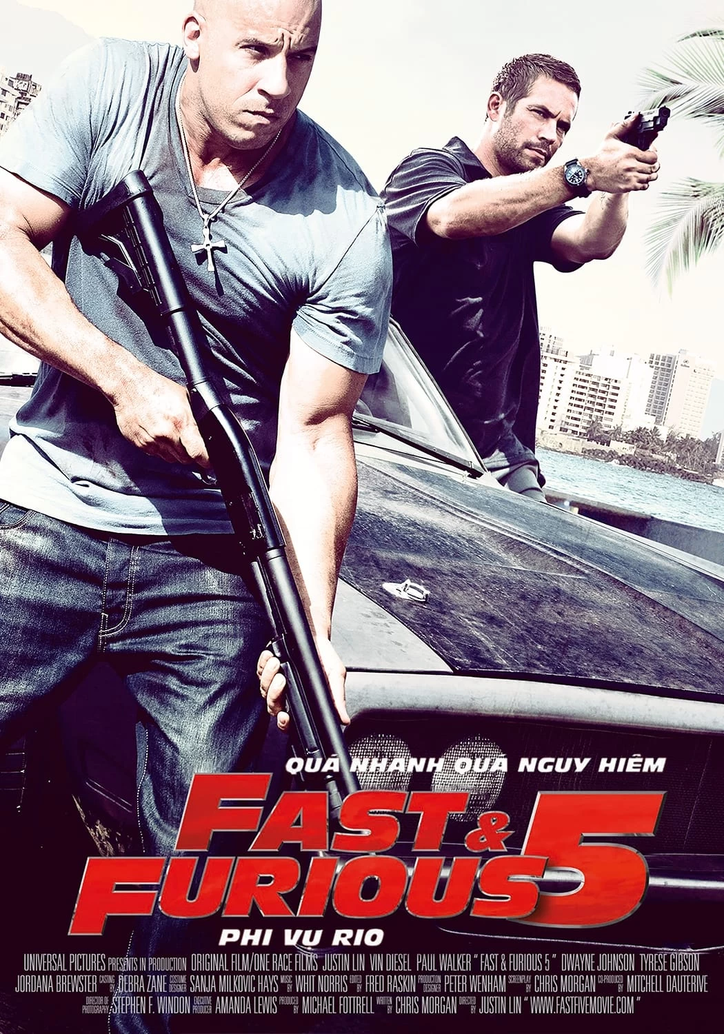 Xem phim Quá Nhanh Quá Nguy Hiểm 5 - Fast Five (2011)