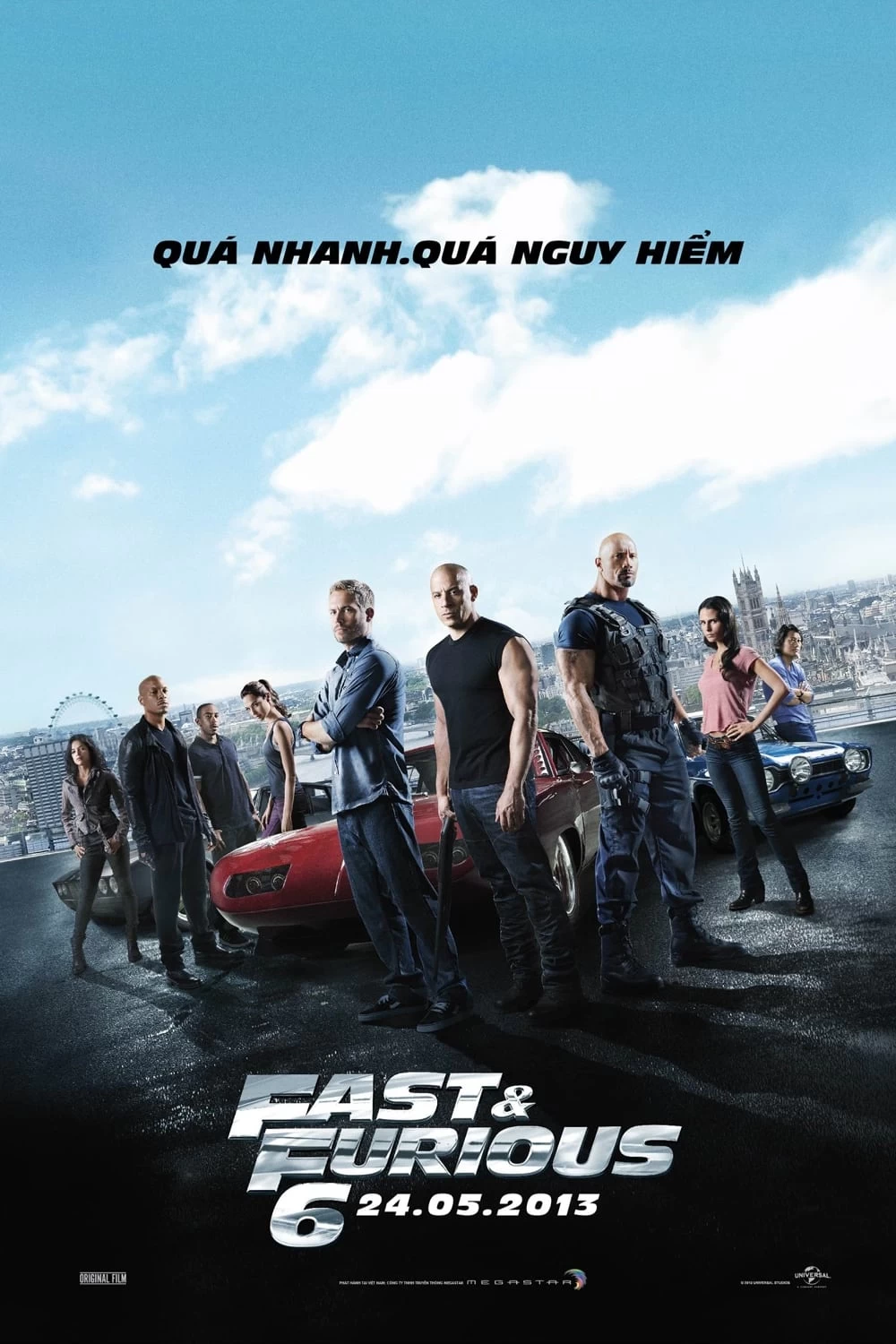 Quá Nhanh Quá Nguy Hiểm 6 | Fast & Furious 6 (2013)