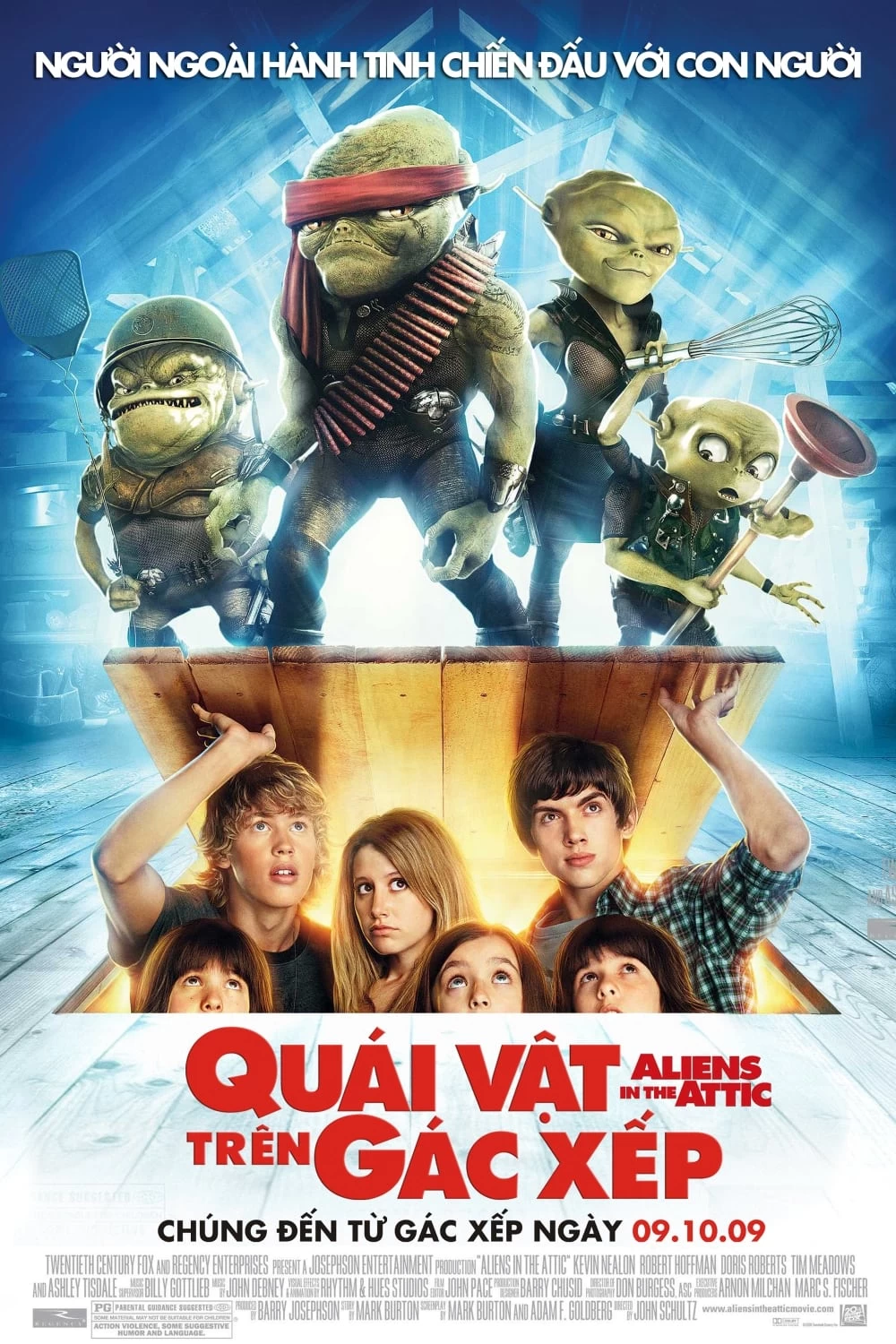 Quái Vật Trên Gác Xếp | Aliens in the Attic (2009)