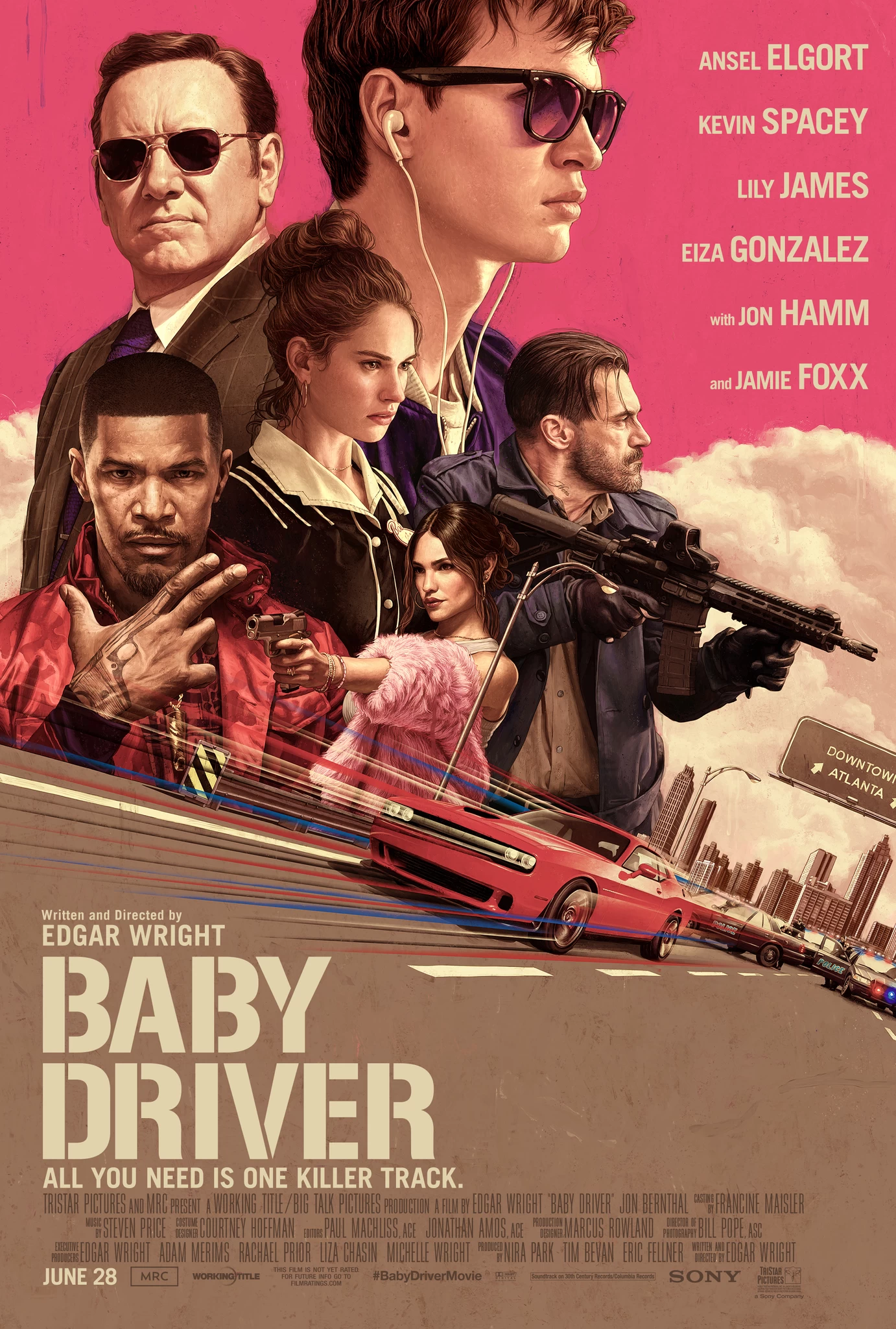 Xem phim Quái Xế Baby - Baby Driver (2017)