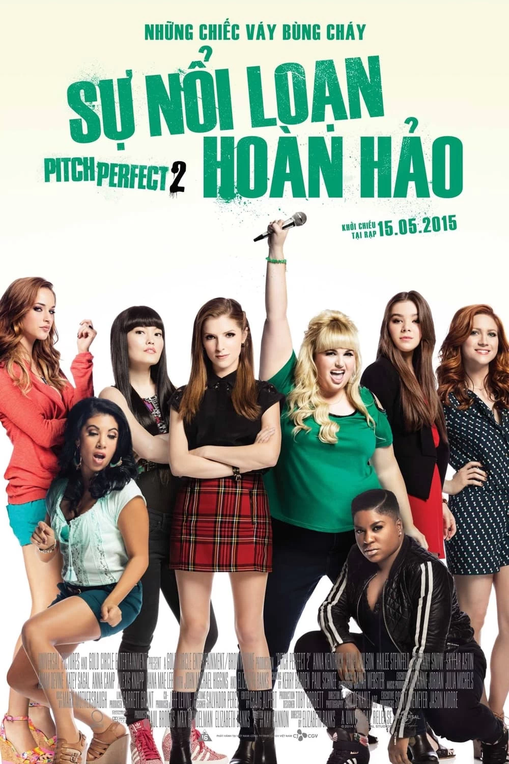 Xem phim Sự Nổi Loạn Hoàn Hảo 2 - Pitch Perfect 2 (2015)