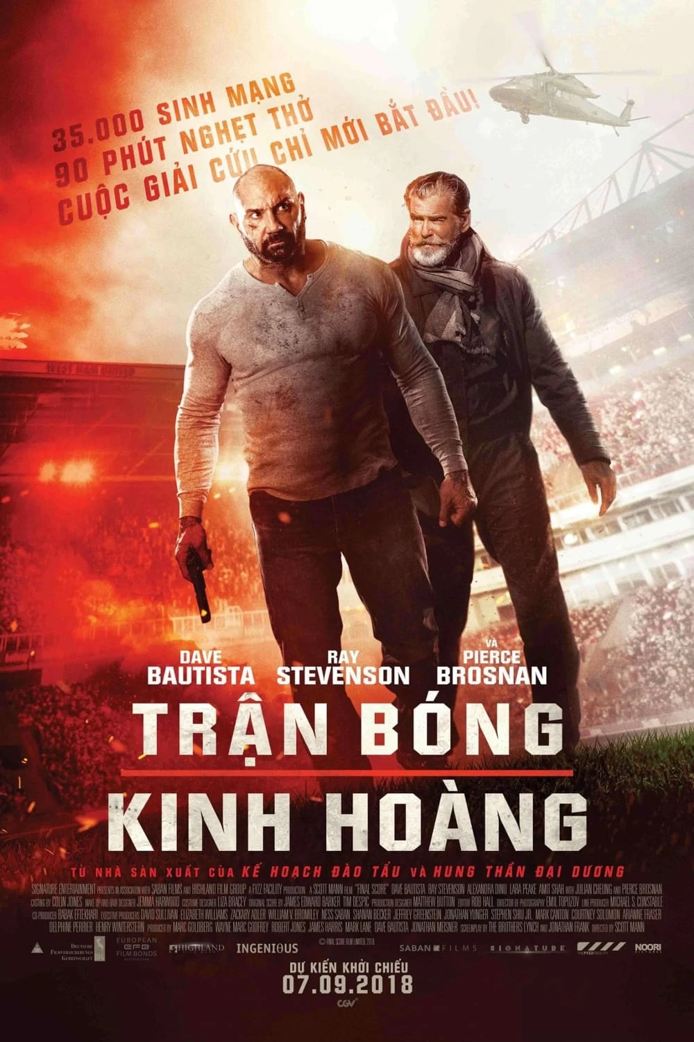 Xem phim Trận Bóng Kinh Hoàng - Final Score (2018)