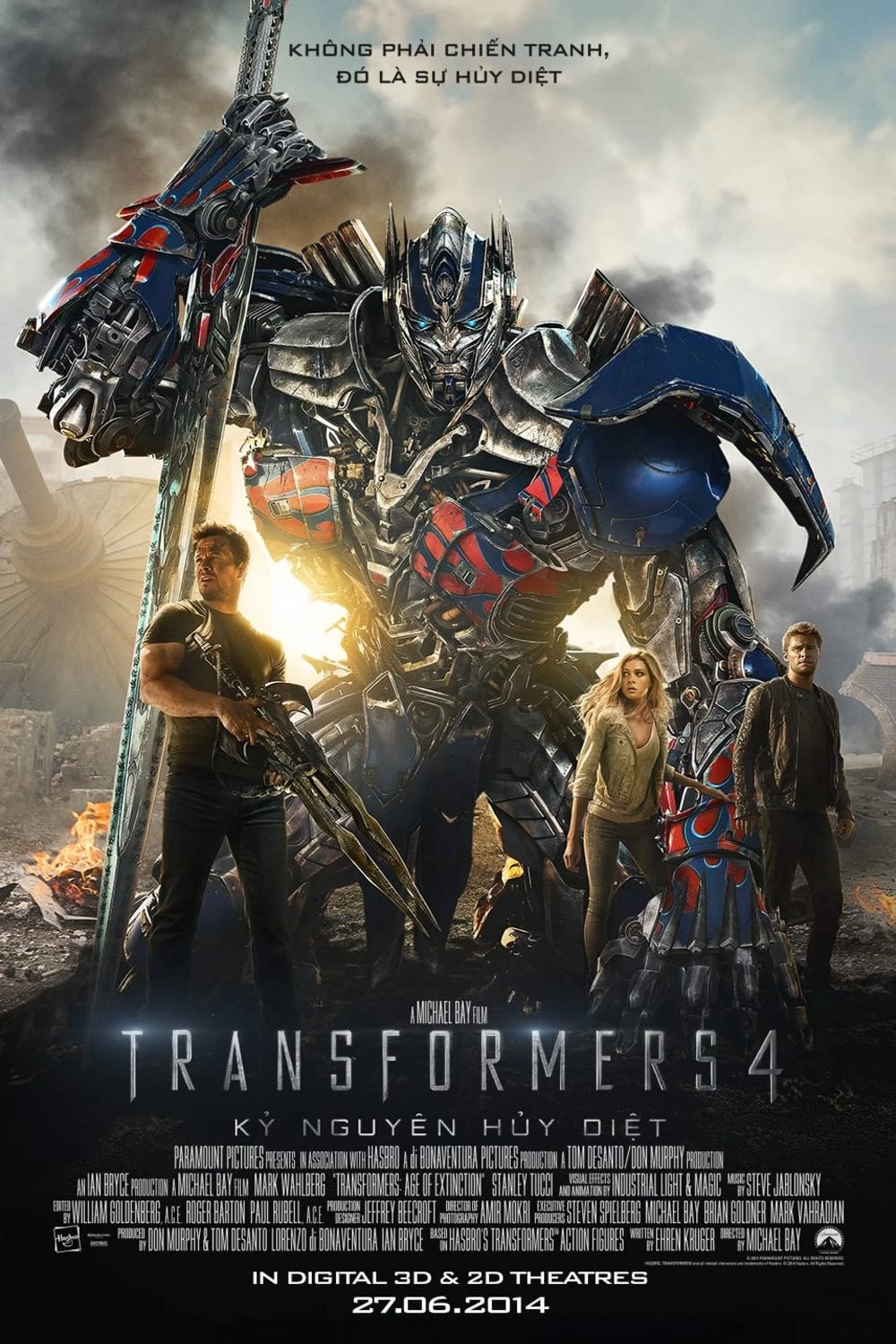 Transformers: Kỷ Nguyên Hủy Diệt | Transformers: Age of Extinction (2014)