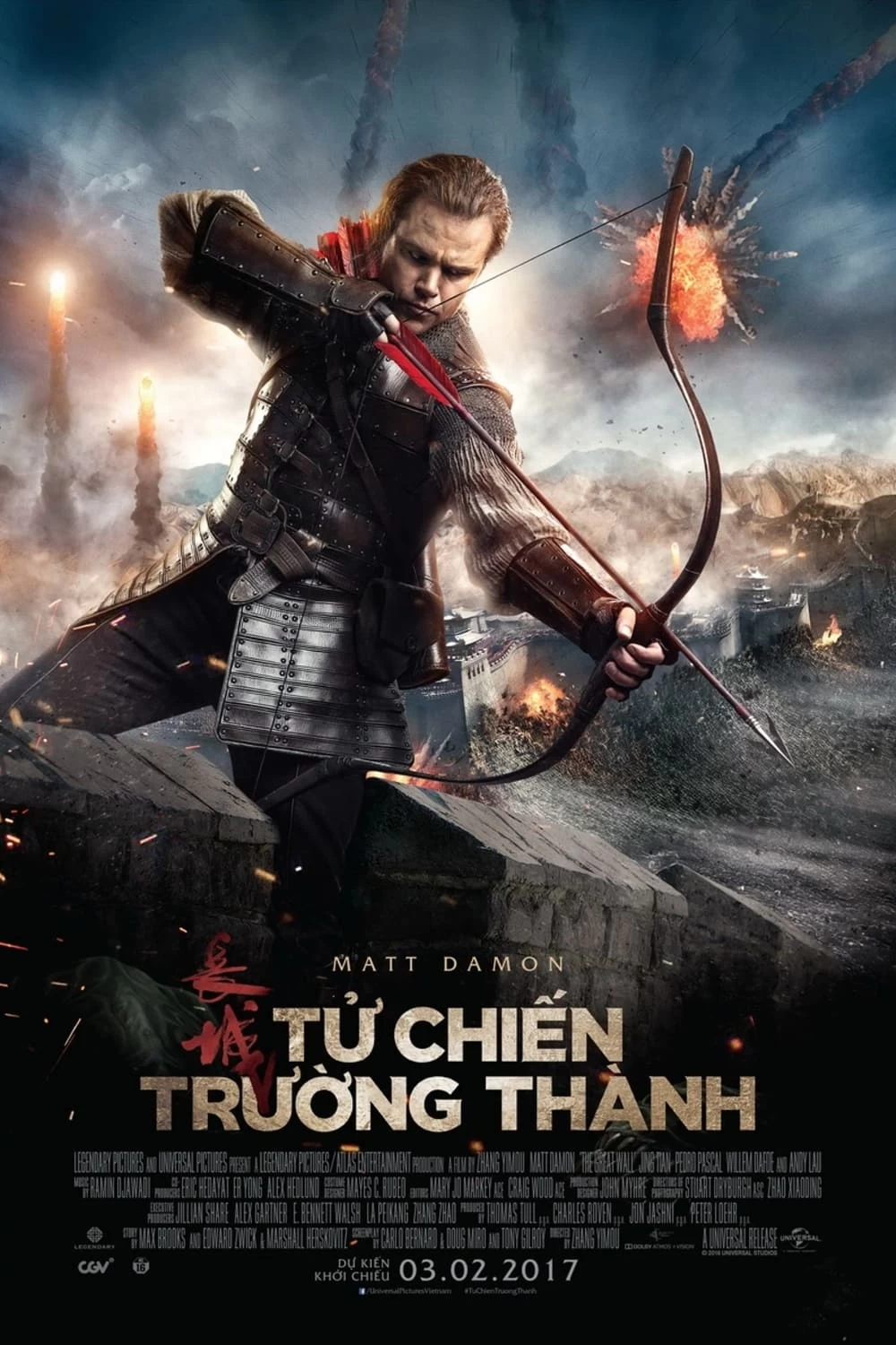 Xem phim Tử Chiến Trường Thành - The Great Wall (2016)