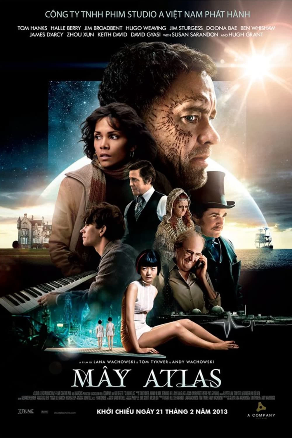 Xem phim Vân Đồ - Cloud Atlas (2012)