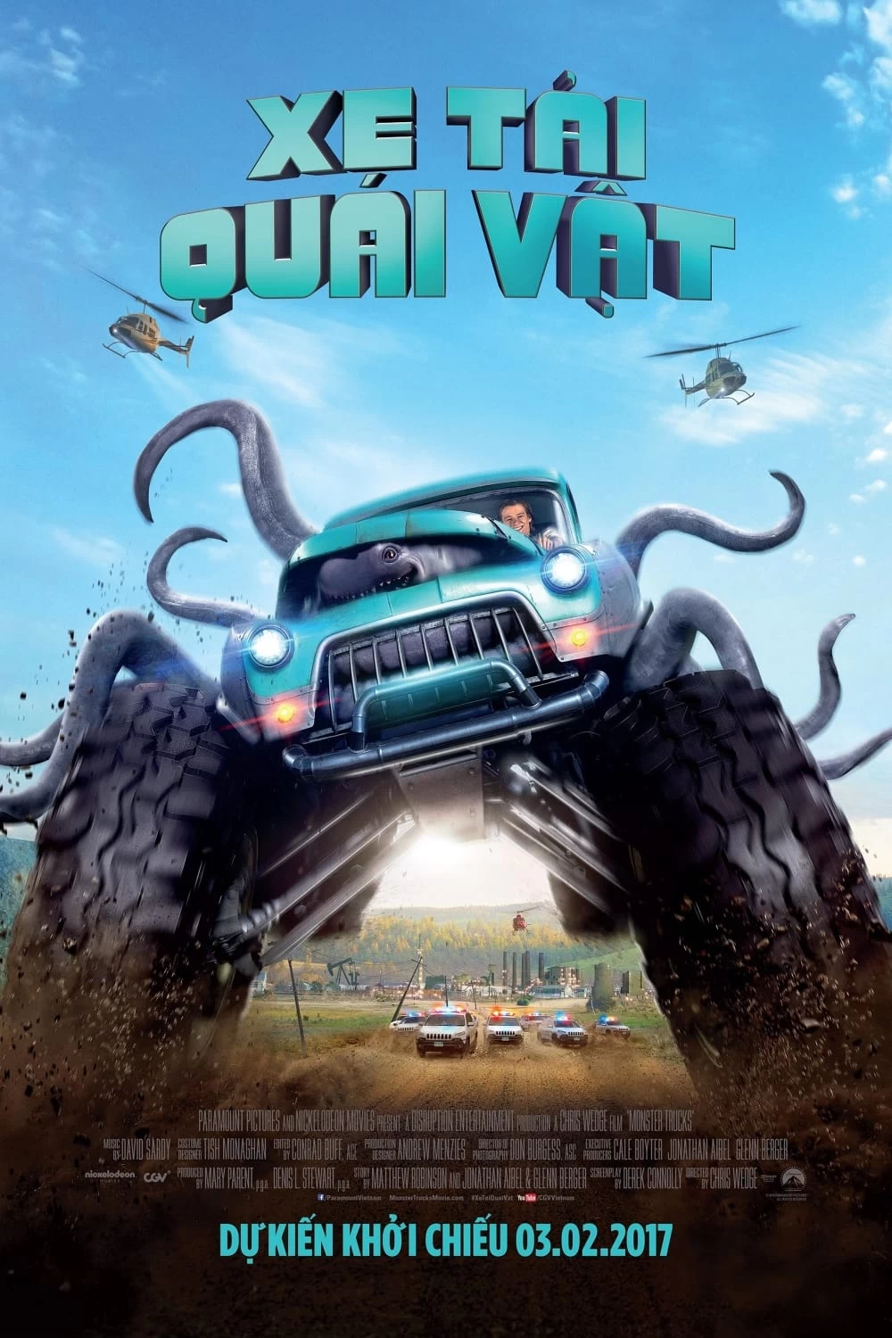 Xem phim Xe Tải Quái Vật - Monster Trucks (2016)